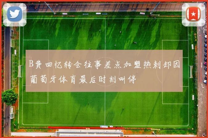 B费回忆转会往事差点加盟热刺却因葡萄牙体育最后时刻叫停